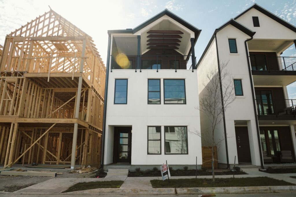 new construction homes Central Texas exterior 2026