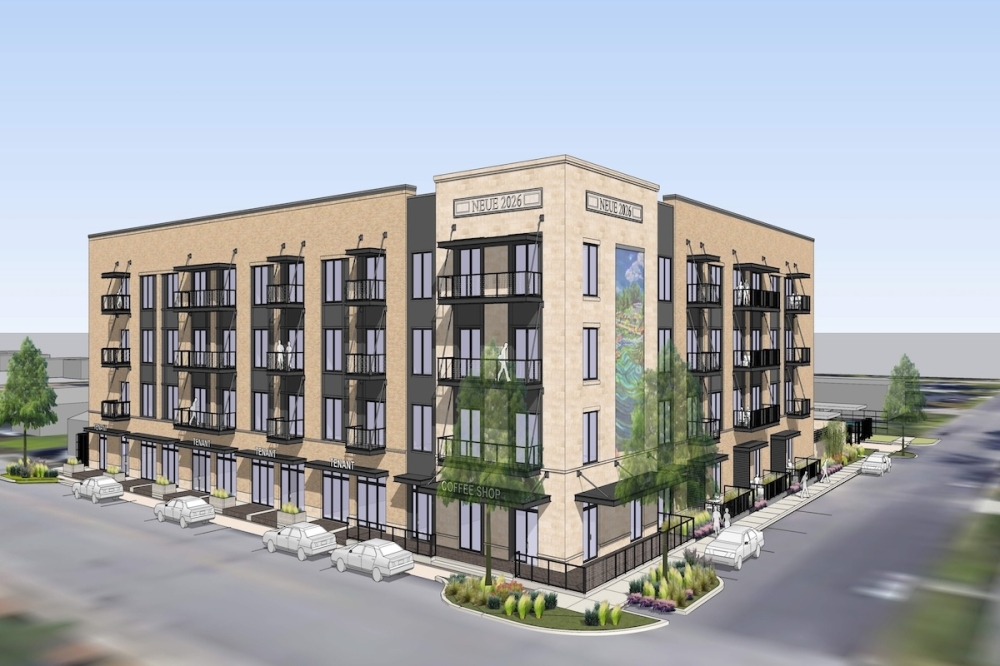 The Neue mixed-use development breaking ground in downtown New Braunfels 2026