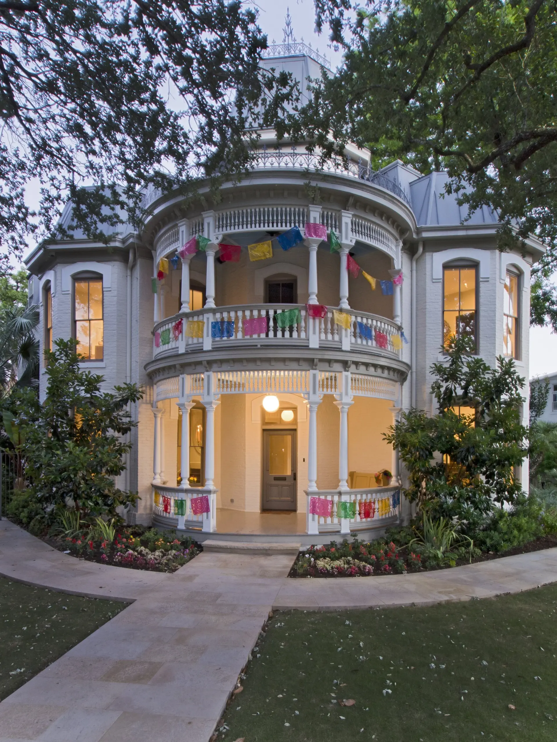 King William Historic District Victorian architecture San Antonio Texas