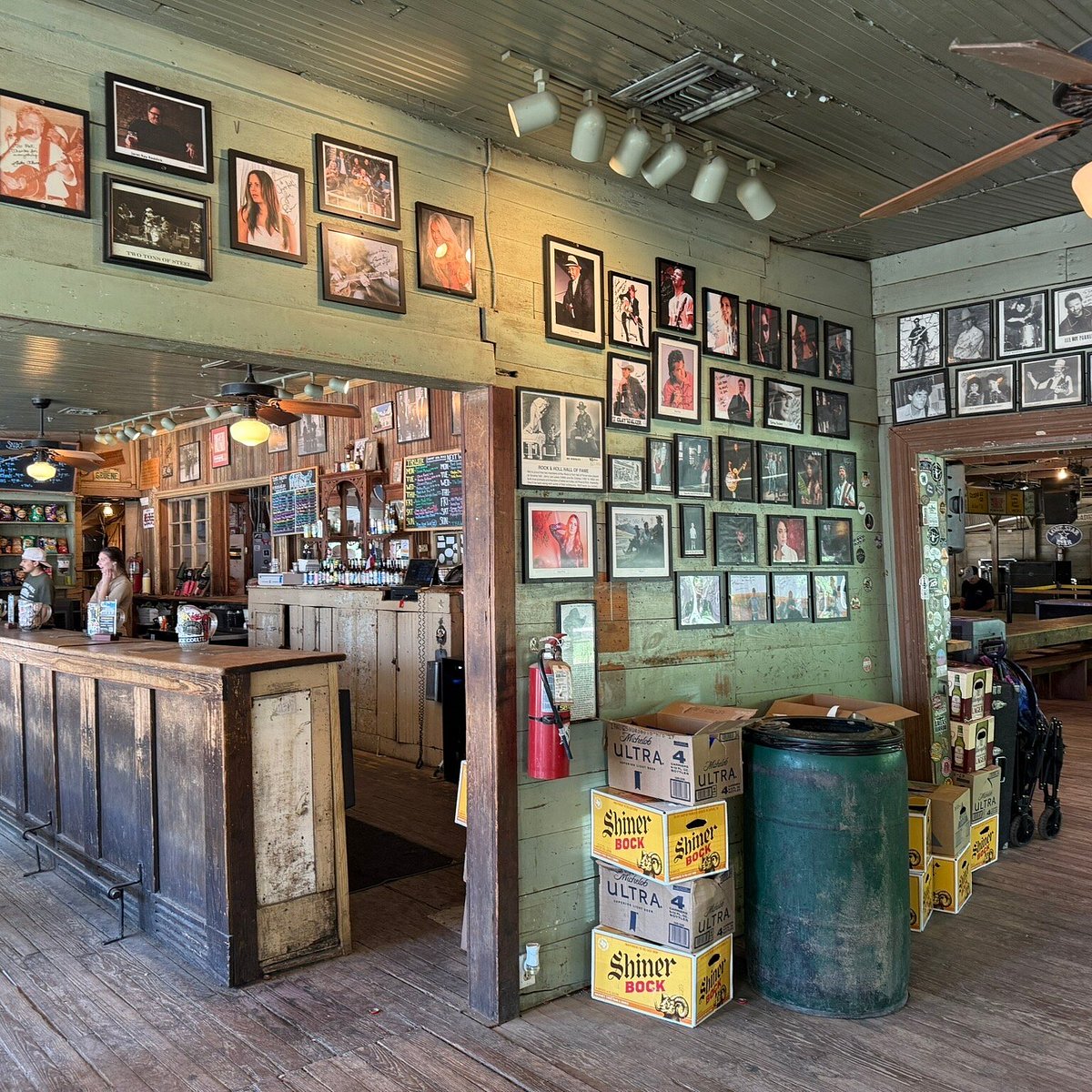 Historic Gruene Hall dance hall in New Braunfels, Texas