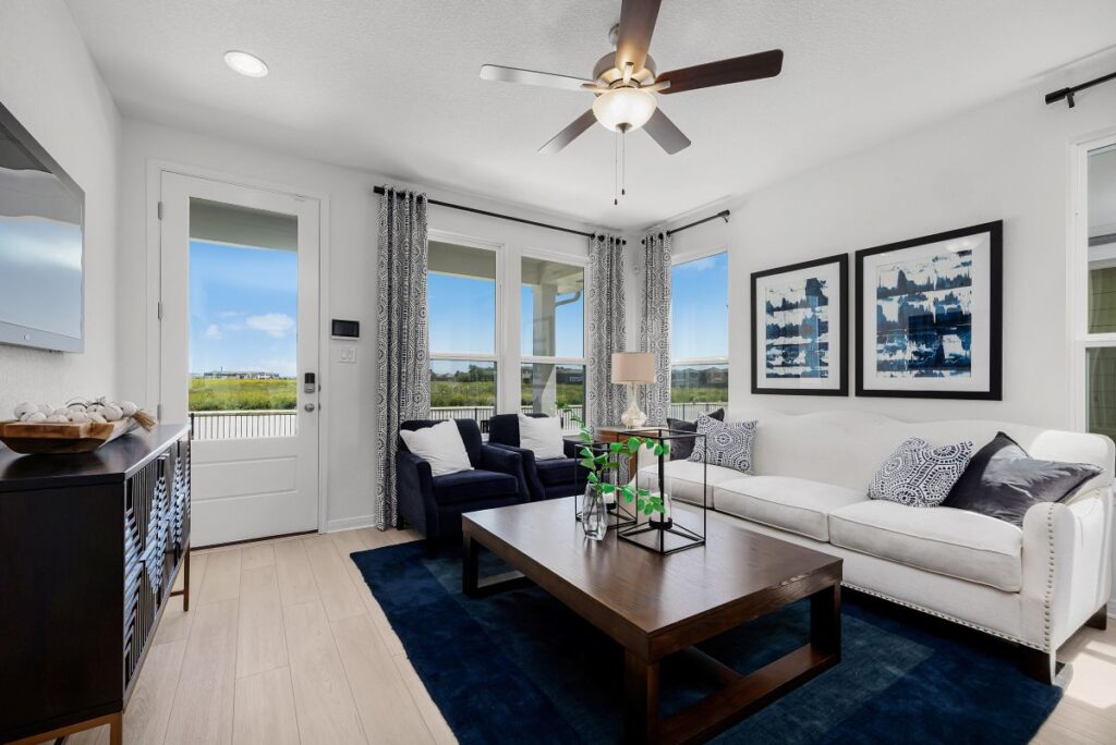 Furnished New Braunfels short-term rental home interior at Garten Haus