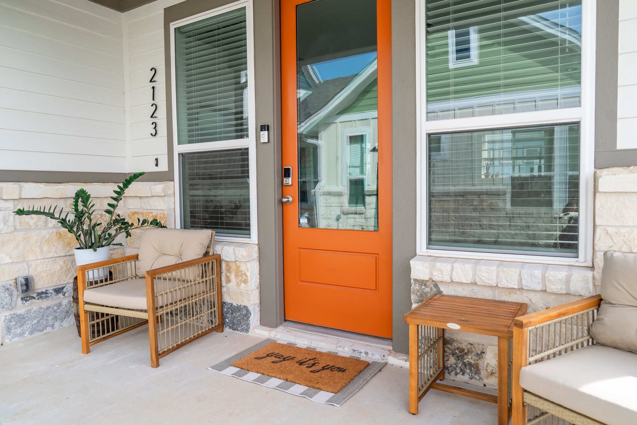 Garten Haus cottage at Solms Landing in New Braunfels, Texas